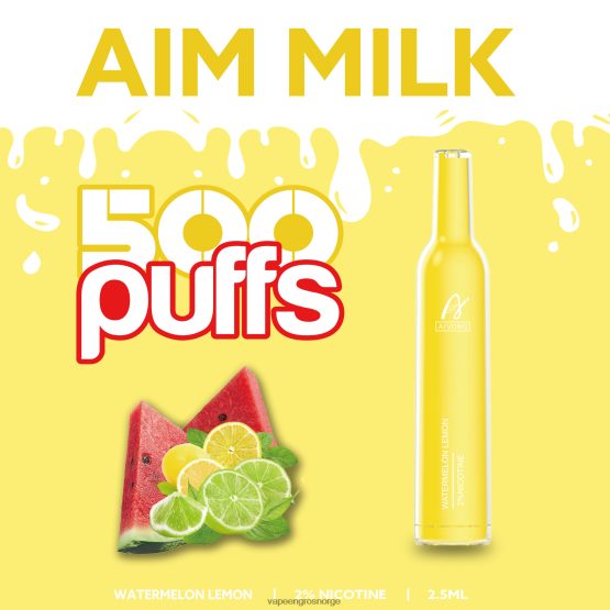 Vape Engangsbruk - Aivono AIM MILK 500 vannmelon sitron ZP6246270