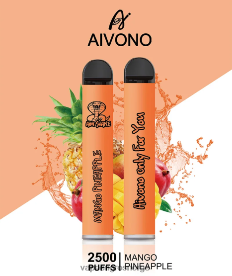 Vape Engangsbruk - Aivono AIM SNAKE 2500 mango ananas ZP6246310