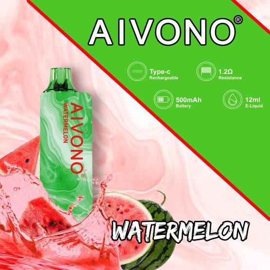 Vape Engangsbruk - Aivono AIM GUN 7000 vannmelon ZP6246110