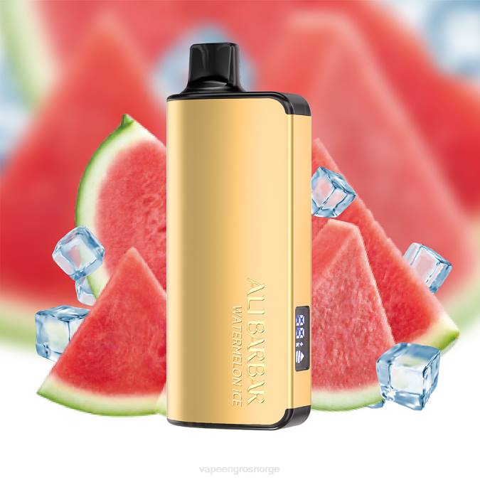 Vape Flavours Wholesale - Alibarbar Ingot 9000 engangsvape vannmelon is P42J26