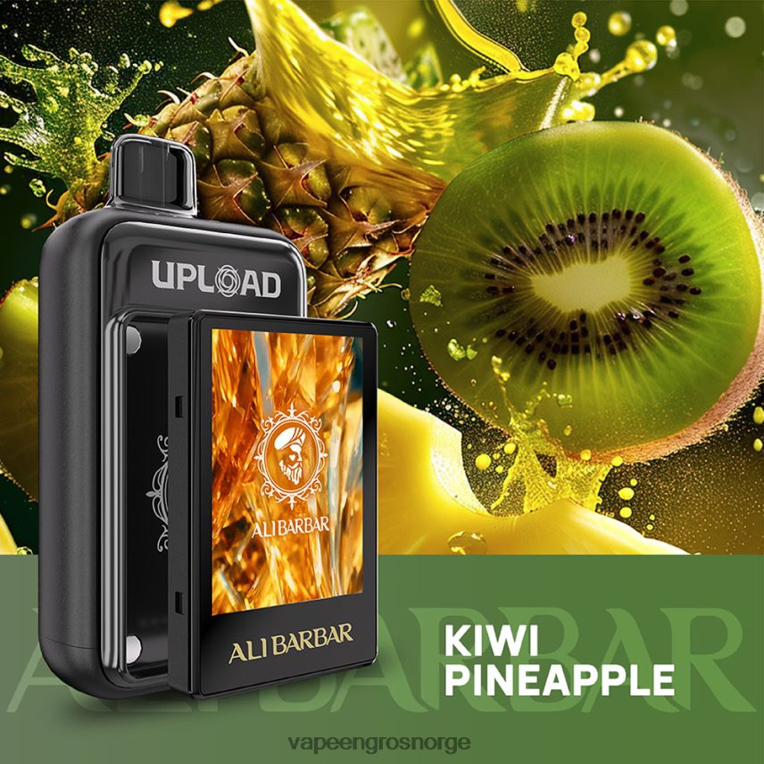 Vape Smak Engangs - 2F40X823 Alibarbar laste opp kiwi ananas