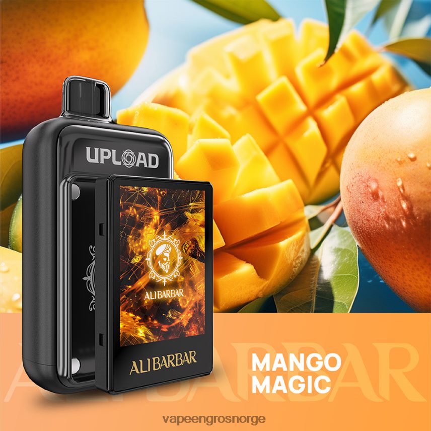 Vape Smak Engangs - 2F40X831 Alibarbar laste opp mango magi