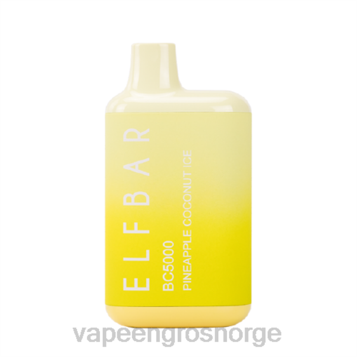 vape med nikotin trondheim | 626N305 ananas kokos is ELFBAR BC5000