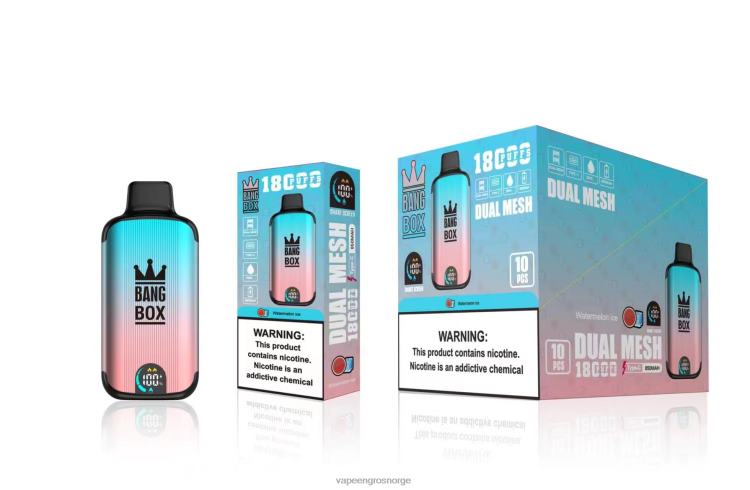 Vape Engangsbruk - Bang Box 18000 drag vannmelon is 60X4L96