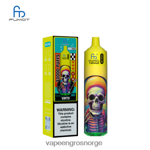 Vape Engangsbruk - Fumot Tornado 30k musikk vimto XH04N030