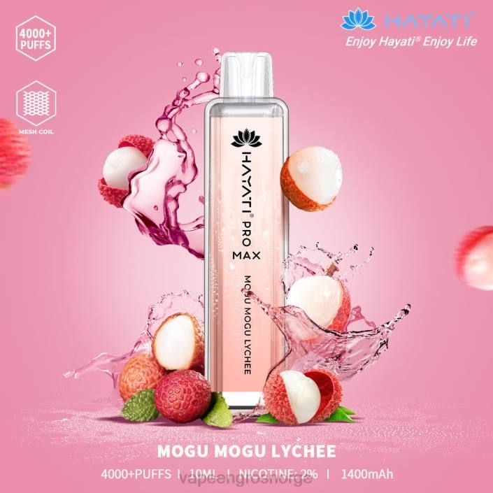 vape bergen | 626N166 mogu mogu litchi Hayati Pro Max 4000