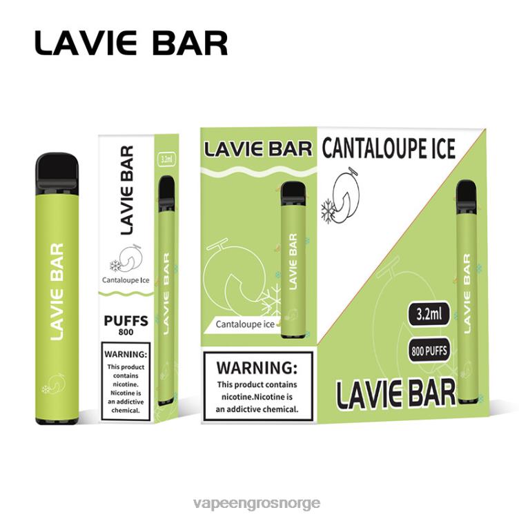 Engangs Vape Bergen - cantaloupe is LAVIE BAR 800 drag PXPPZ317