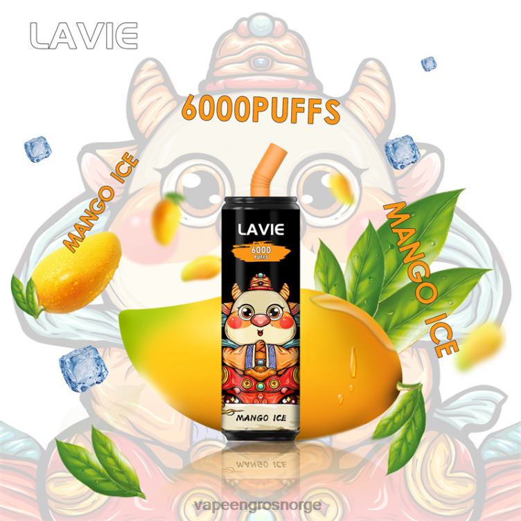 Vape Engangsbruk - mango is LAVIE Coke BAR 6000 drag PXPPZ270