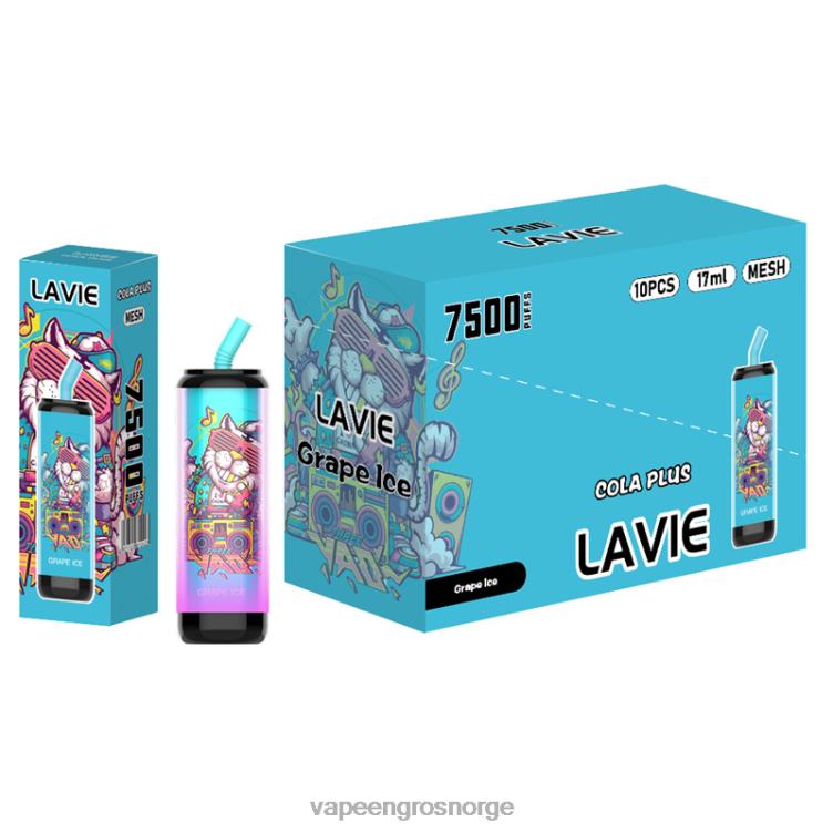 Vape Engangsbruk - drue is LAVIE Cola Plus 7500 drag PXPPZ254