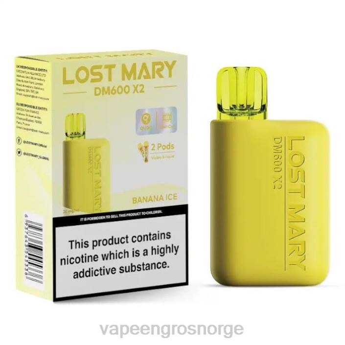 vape med nikotin trondheim | 626N465 bananis LOST MARY DM600 X2