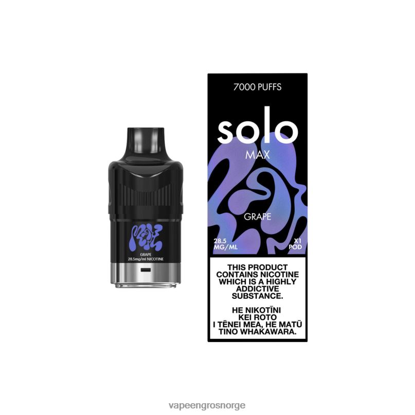 Vape Engangsbruk - Solo MAX pod drue 2P8XZ78