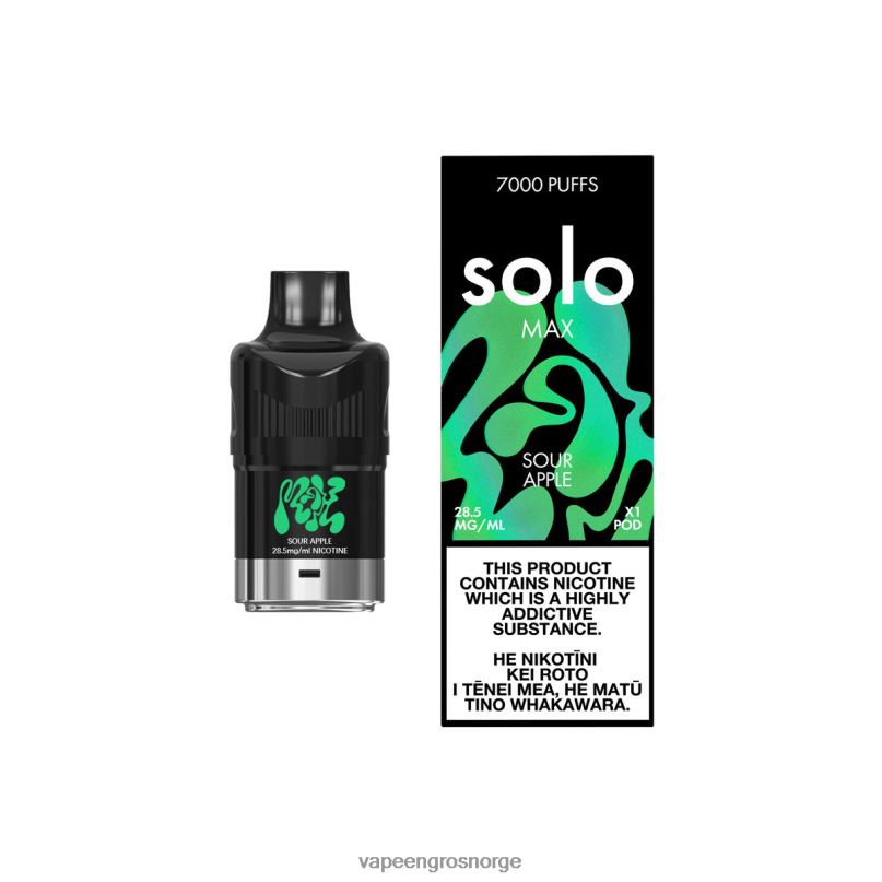 Vape Flavours Wholesale - Solo MAX pod surt eple 2P8XZ80