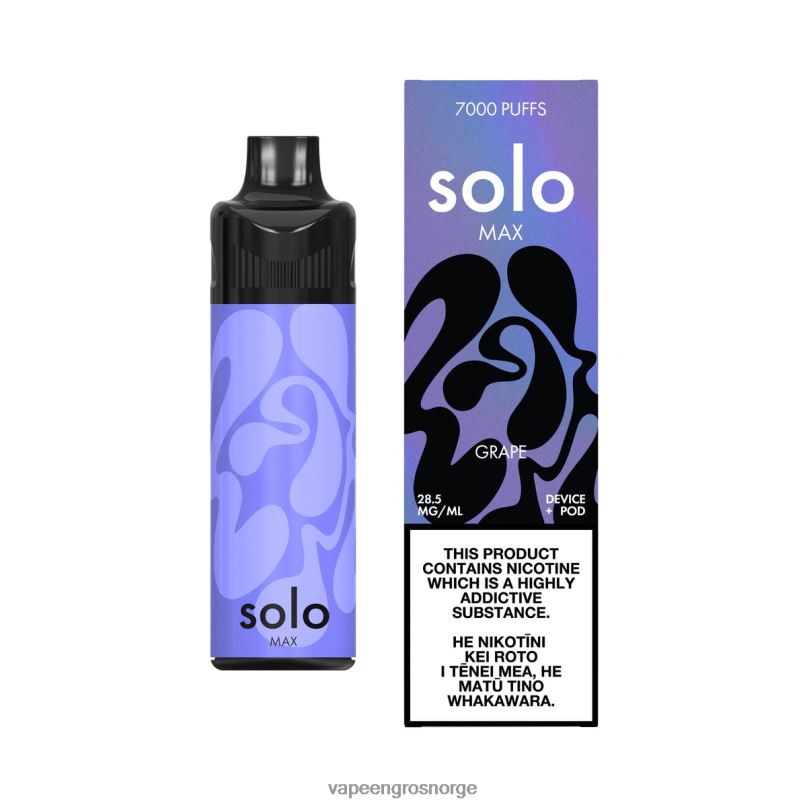 Vape Pen Norge - Solo MAX podsett drue 2P8XZ67