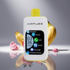 AirFuze Smart Pro 40000 Puffs Oppladbar Jordbær Banan Berøringsskjerm Trådløs 20ML