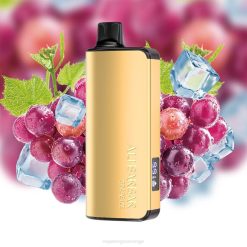 E-Væske Med Nikotin - Alibarbar Ingot 9000 engangsvape drue is P42J20