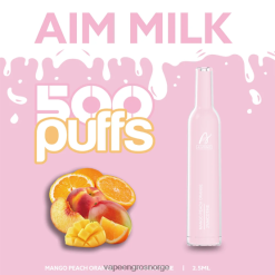 Engangs Vape Bergen - Aivono AIM MILK 500 mango fersken appelsin ZP6246269