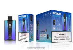 Engangs Vape Bergen - Bang Box 30000 puffs smartskjerm blåbæris 60X4L79