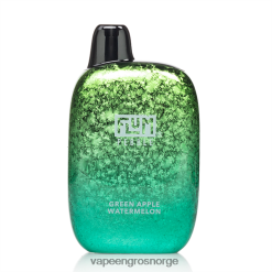 Engangs Vape Bergen - FLUM PEBBLES 6000 drag grønt eple vannmelon 40TLBB29