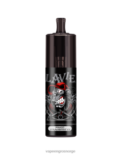 Engangs Vape Bergen - mango jordbæris LAVIE COLOUR BAR 10000 drag luftstrømkontroll PXPPZ333