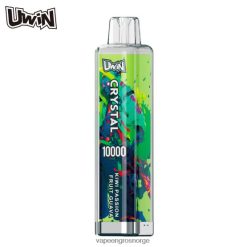 Engangs Vape Bergen - UWIN CRYSTAL 10000 engangsvape kiwi pasjonsfrukt guava ZP6246373