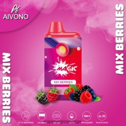 Engangs Vape Norge - Aivono AIM MAGIC 5800 munnboks sigarett bland bær ZP6246100