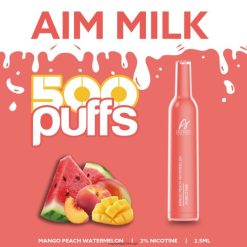 Engangs Vape Norge - Aivono AIM MILK 500 mango fersken vannmelon ZP6246268