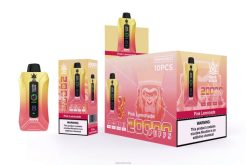 Engangs Vape Norge - Bang Beach 20000 puffs smart screen vape rosa limonade 60X4L4