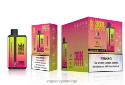 Engangs Vape Norge - Bang Box 30000 puff doble smaker vannmelon is og jordbærkiwi 60X4L62
