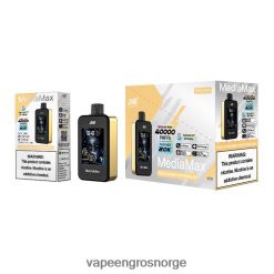 JNR MediaMax 40k puff fersken mango vannmelon L6FT6L15 | Vape Med Nikotin Trondheim