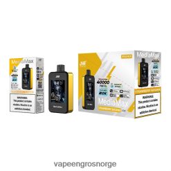 JNR MediaMax 40k puff jordbær banan L6FT6L16 | Vape Bergen