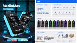JNR MediaMax 40k puff miami mynte L6FT6L19 | Vape Juice Bottles Wholesale