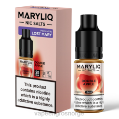 vape bergen | 626N446 dobbelt eple LOST MARY MARYLIQ nic salter - 10ml - 20mg