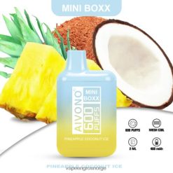 Vape Engangsbruk - Aivono AIM MINI BOXX 600 ananas kokos is ZP6246238