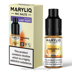 vape engros Norge | 626N452 ananas is LOST MARY MARYLIQ nic salter - 10ml - 20mg