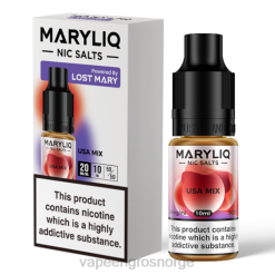 vape engros Norge | 626N462 usa blanding LOST MARY MARYLIQ nic salter - 10ml - 20mg