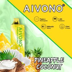 Vape Engros Norge - Aivono AIM GUN 7000 ananas kokos ZP6246106