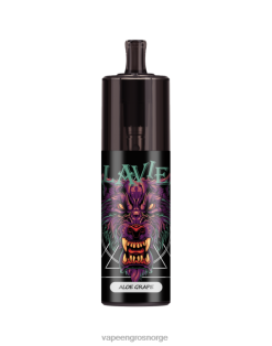 Vape Engros Norge - aloe drue LAVIE COLOUR BAR 10000 drag luftstrømkontroll PXPPZ330