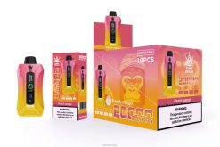 Vape Engros Norge - Bang Beach 20000 puffs smart screen vape fersken mango 60X4L2
