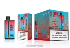 Vape Engros Norge - Bang Box 30000 puff doble smaker vannmelon tyggegummi og jordbær vannmelon 60X4L68