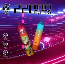 Vape Flavours Wholesale - Bang Beach 22000 puffs smartskjerm fersken mango 60X4L24