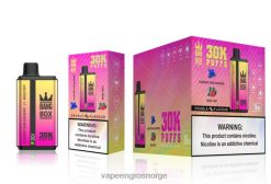 Vape Flavours Wholesale - Bang Box 30000 puff doble smaker blåbærsur bringebær & blandet frukt 60X4L66