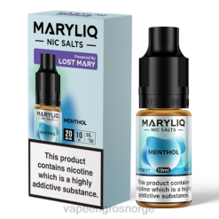 vape juice bottles wholesale | 626N449 mentol LOST MARY MARYLIQ nic salter - 10ml - 20mg