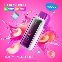 Vape Juice Wholesale Prices - saftig ferskenis VOZOL STAR 20 000 NX8410
