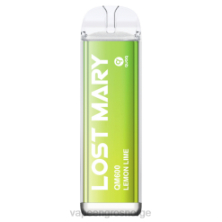 vape med nikotin Norge | 626N394 sitron lime LOST MARY QM600