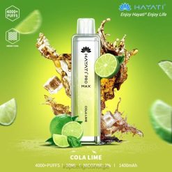 vape med nikotin trondheim | 626N155 cola lime Hayati Pro Max 4000