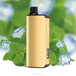 Vape Med Nikotin Trondheim - Alibarbar Ingot 9000 engangsvape kjølig mynte P42J18