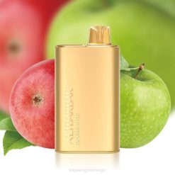 Vape Med Nikotin Trondheim - Alibarbar Rich 8000 engangsvape dobbelt eple P42J5