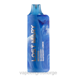 vape pen Norge | 626N517 blåbær bringebær sitron LOST MARY MO5000