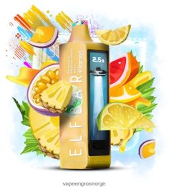 Vape Pen Norge - ananas pasjonsfrukt baja Elf Bar Planet 25 000 4T8Z6227