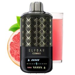Vape Pen Norge - rosa limonade og grapefrukt Elf Bar Combo 25 000 4T8Z6211